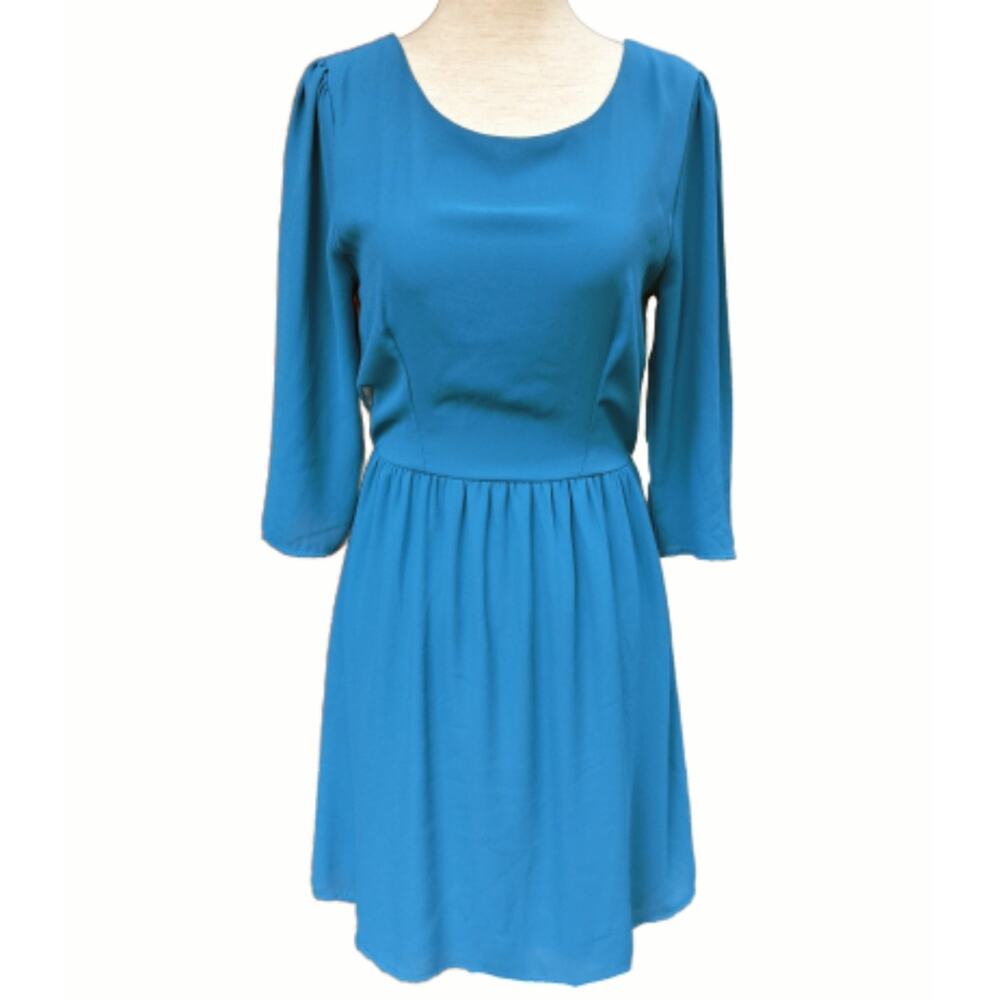 Francesca's Birdcage Open Back Mini Dress S